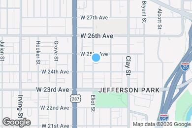 Map image of the property - 2416 Eliot St