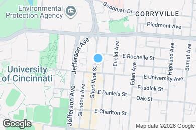 Map image of the property - Vine Street Flats