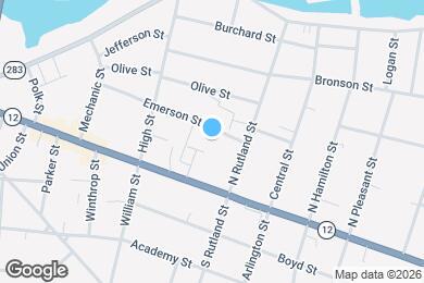 Map image of the property - 654 Emerson St