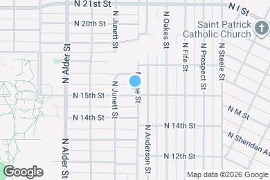 Map image of the property - 2901 N 15th St