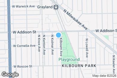 Map image of the property - 3530 North Kilbourn Avenue
