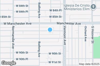 Map image of the property - 1104 W 87th St