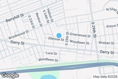 Map image of the property - 2415 Ellerslie St