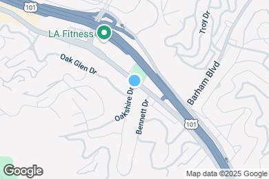Map image of the property - 3293 Cahuenga Blvd W