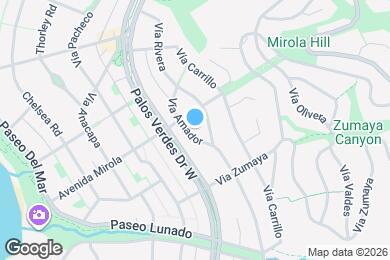 Map image of the property - 2508 Vía Amador