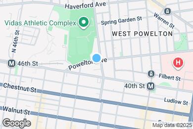 Map image of the property - 4210 Powelton Ave