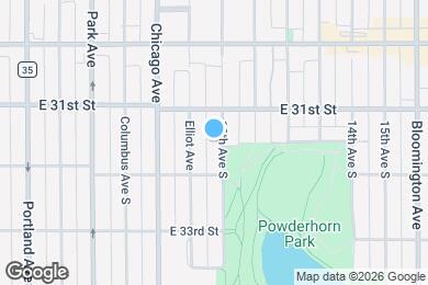 Map image of the property - 3128 10th Ave S