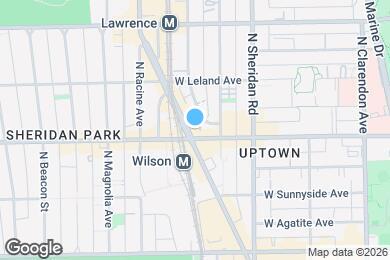 Map image of the property - 4603 N Broadway