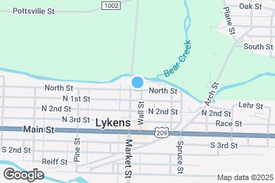 Map image of the property - 606 North St