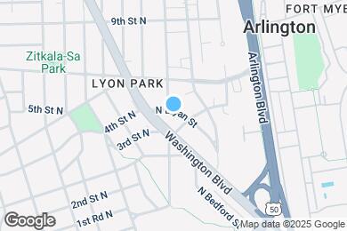 Map image of the property - 314 N Bryan St