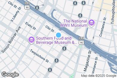 Map image of the property - 1218 Carondelet St