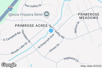 Map image of the property - 1019 N Graycroft Ave