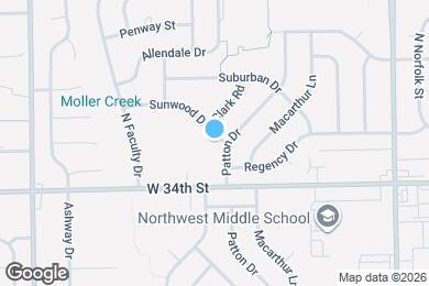 Map image of the property - 5801 Sunwood Dr