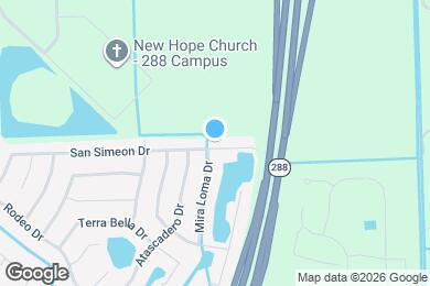 Map image of the property - 37 San Simeon Dr