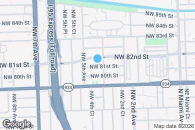 Map image of the property - 417 NW 81st St
