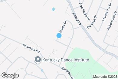 Map image of the property - 6824 Hillside Drive