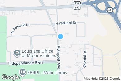 Map image of the property - 375 E Airport Dr