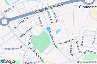 Map image of the property - 98 Maplewood Ave