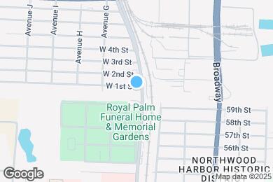 Map image of the property - 501 W 1st St