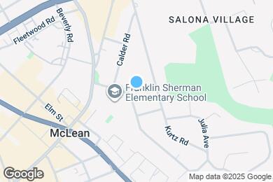 Map image of the property - 6634 Brawner St