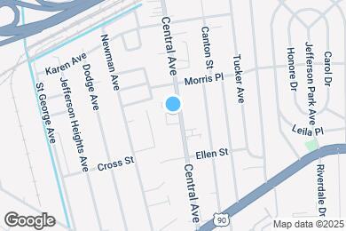 Map image of the property - 650 Central Ave