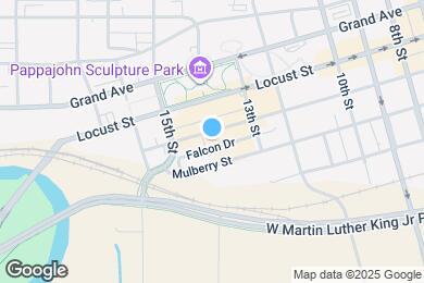 Map image of the property - 1400 Walnut St