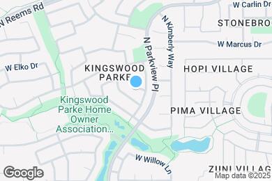 Map image of the property - 14815 W Dovestar Dr