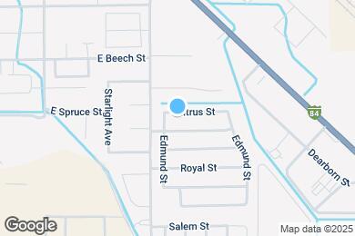Map image of the property - 2924 Citrus St