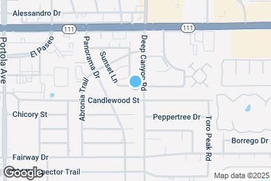 Map image of the property - 74465 Driftwood Dr