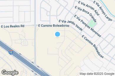 Map image of the property - 6460 E Paseo Baranda