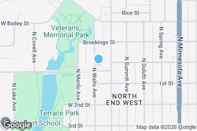 Map image of the property - 926 N Walts Ave