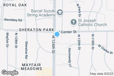 Map image of the property - 2652 N 124th St