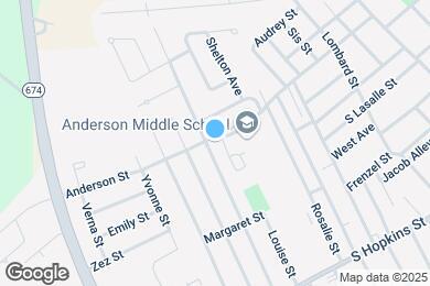Map image of the property - 1061 Anderson St