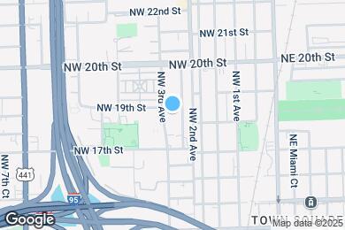 Map image of the property - 1829 NW 3rd Ave