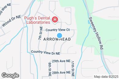 Map image of the property - 2831 Creek Ln NE