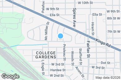 Map image of the property - 1963 College Cir S