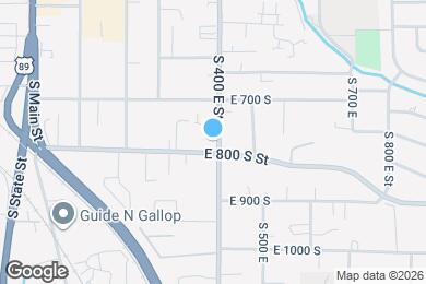Map image of the property - 790 S 400 E