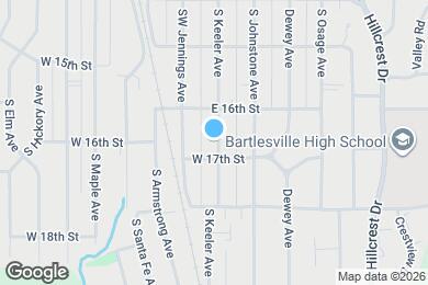 Map image of the property - 1629 S Keeler Ave