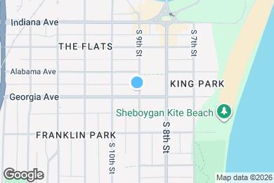 Map image of the property - 1328 S 9th St