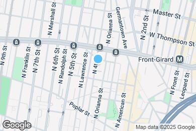 Map image of the property - 1133 N 4th St