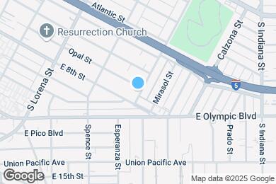 Map image of the property - 3576 Opal St