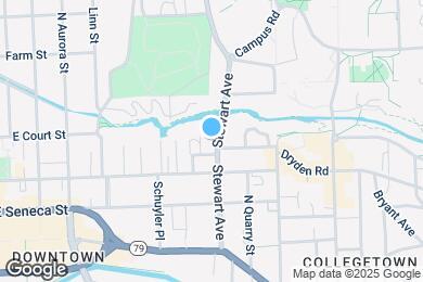 Map image of the property - 408 Stewart Ave