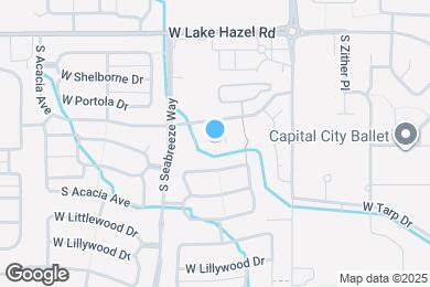 Map image of the property - 6547 S Fairwind Pl