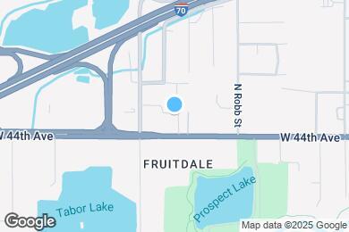 Map image of the property - 11685 W 45th Pl