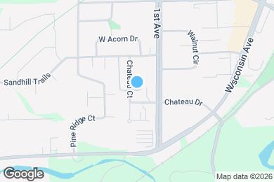Map image of the property - 2101 Chateau Ct
