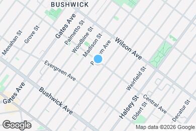 Map image of the property - 482 Central Ave