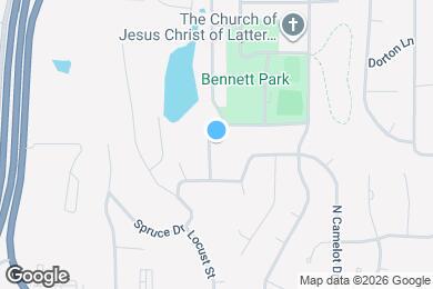 Map image of the property - 607 Spruce Ave