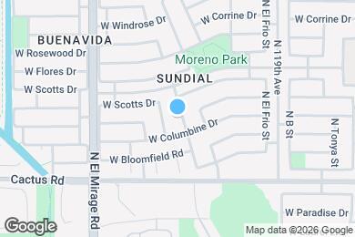 Map image of the property - 12420 N 121st Ave