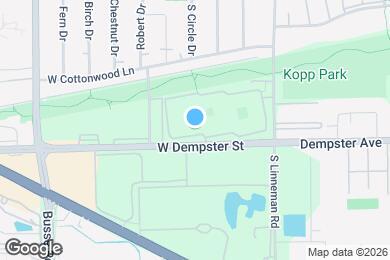 Map image of the property - 726 Dempster St