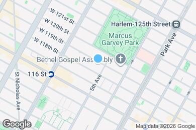 Map image of the property - 8 West 119 St, Apt 4